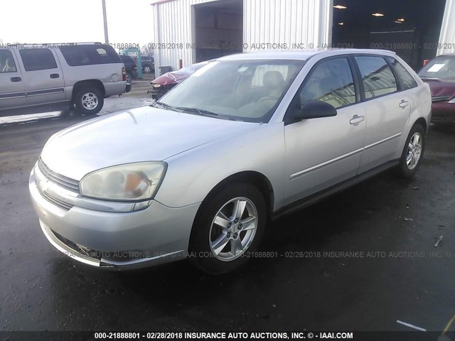 1G1ZT62835F128170 - 2005 CHEVROLET MALIBU MAXX LS 银色 照片 2