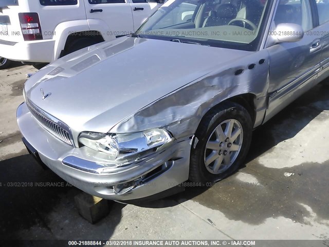 1G4CW54KX54102163 - 2005 BUICK PARK AVENUE  SILVER photo 6