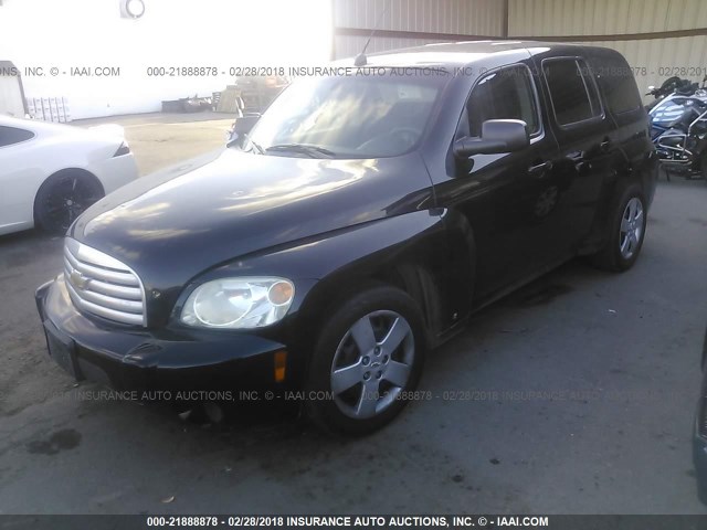 3GNBAADB2AS508026 - 2010 CHEVROLET HHR LS BLACK photo 2