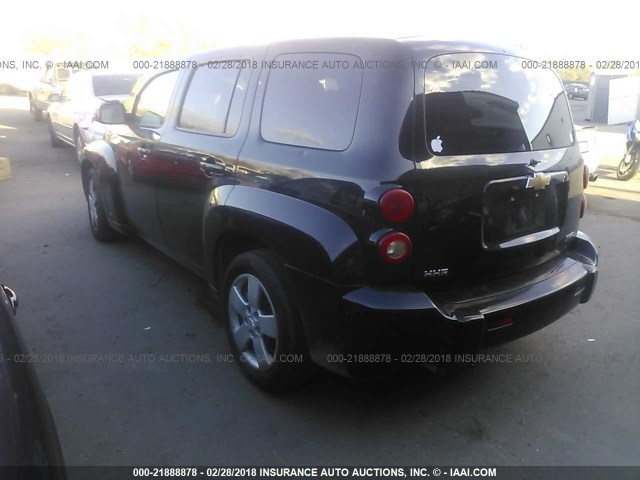 3GNBAADB2AS508026 - 2010 CHEVROLET HHR LS BLACK photo 3