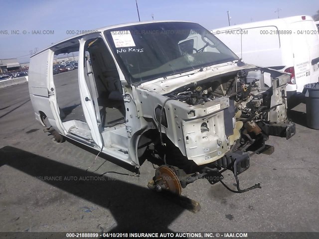 1FTNE24L86DA51335 - 2006 FORD ECONOLINE E250 VAN WHITE photo 1