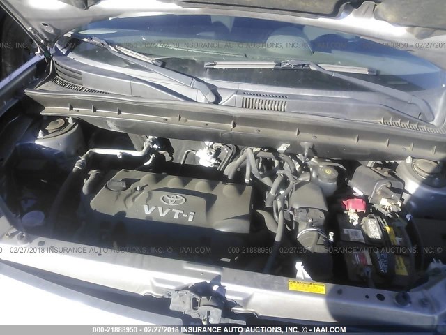 JTLKT324964093155 - 2006 TOYOTA SCION XB ნაცრისფერი ფოტო 10