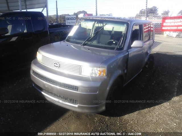 JTLKT324964093155 - 2006 TOYOTA SCION XB ნაცრისფერი ფოტო 2