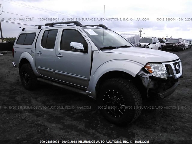 1N6AD0EV4BC411011 - 2011 NISSAN FRONTIER S/SV/SL/PRO-4X SILVER photo 1