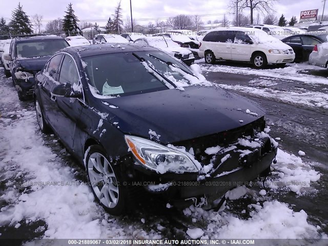 2G4GU5GX8E9325099 - 2014 BUICK REGAL GS 黑色 照片 1