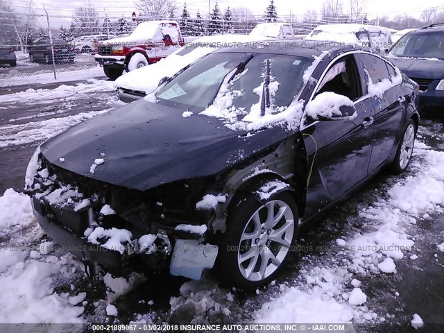 2G4GU5GX8E9325099 - 2014 BUICK REGAL GS 黑色 照片 2