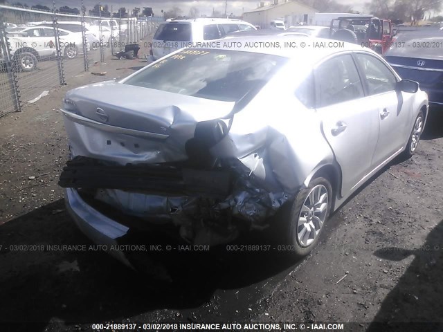 1N4AL3AP1FC122145 - 2015 NISSAN ALTIMA 2.5/S/SV/SL SILVER photo 4