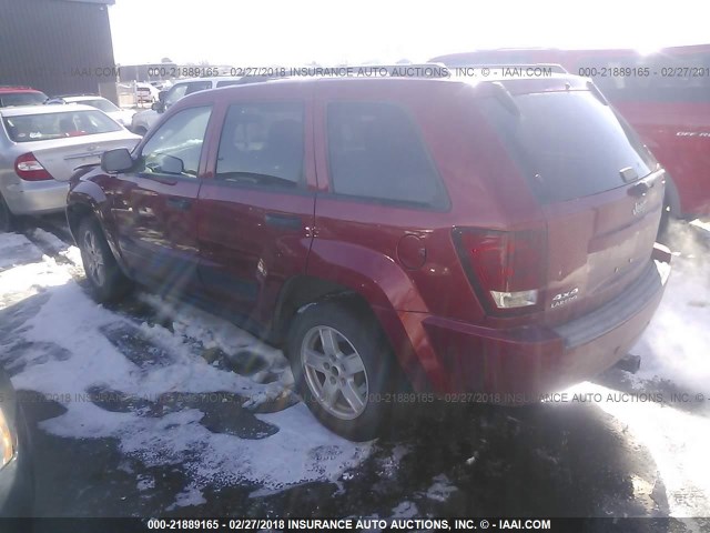1J4GR48K06C249532 - 2006 JEEP GRAND CHEROKEE LAREDO/COLUMBIA/FREEDOM 栗色 照片 3