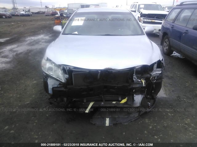 4T1BE46K99U354255 - 2009 TOYOTA CAMRY SE/LE/XLE ვერცხლისფერი ფოტო 6