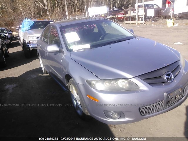 1YVHP85C775M23049 - 2007 MAZDA 6 I SILVER photo 1