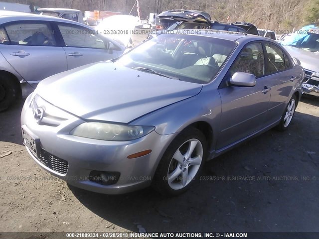 1YVHP85C775M23049 - 2007 MAZDA 6 I SILVER photo 2