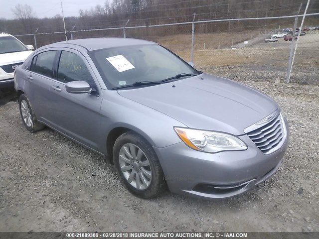 1C3CCBBG1DN559970 - 2013 CHRYSLER 200 TOURING SILVER photo 1