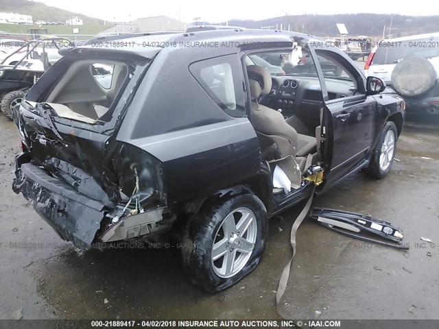 1J4NF4FB6AD564342 - 2010 JEEP COMPASS SPORT BLACK photo 4