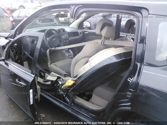 1J4NF4FB6AD564342 - 2010 JEEP COMPASS SPORT BLACK photo 6