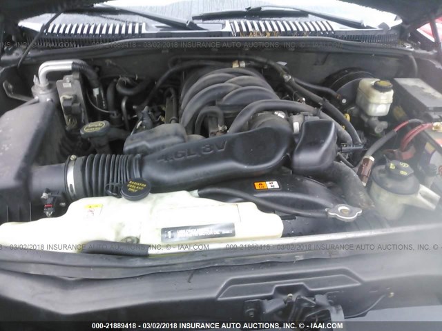 1FMEU75827UA72446 - 2007 FORD EXPLORER LIMITED 棕色 照片 10