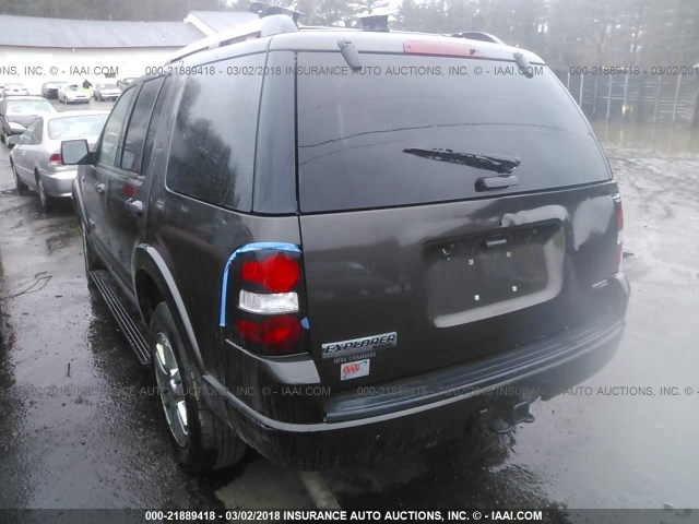 1FMEU75827UA72446 - 2007 FORD EXPLORER LIMITED 棕色 照片 3