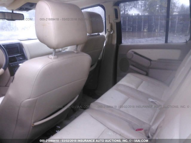 1FMEU75827UA72446 - 2007 FORD EXPLORER LIMITED 棕色 照片 8