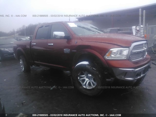 1C6RR7WTXDS662970 - 2013 RAM 1500 LONGHORN ORANGE photo 1