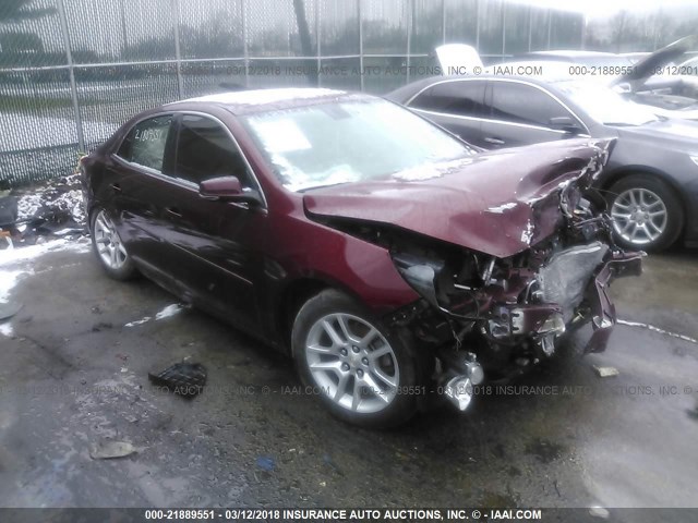 1G11C5SL8FF320309 - 2015 CHEVROLET MALIBU 1LT 栗色 照片 1