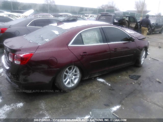 1G11C5SL8FF320309 - 2015 CHEVROLET MALIBU 1LT 栗色 照片 4