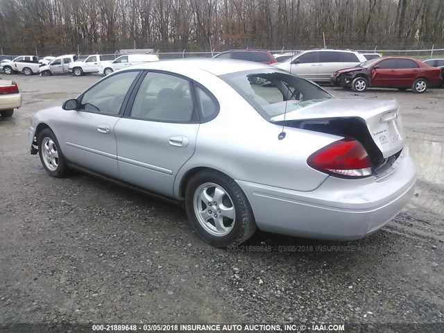 1FAFP53U87A149204 - 2007 FORD TAURUS SE SILVER photo 3