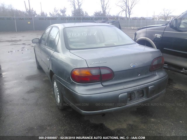 1G1ND52J03M631026 - 2003 CHEVROLET MALIBU GRAY photo 3