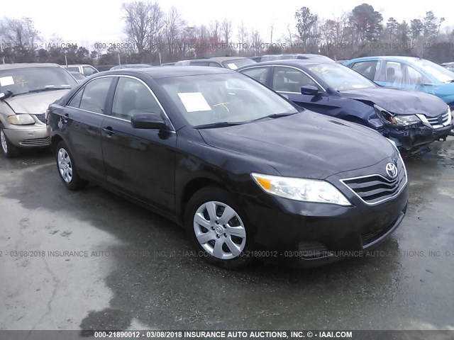 4T4BF3EK1BR202944 - 2011 TOYOTA CAMRY SE/LE/XLE BLACK photo 1