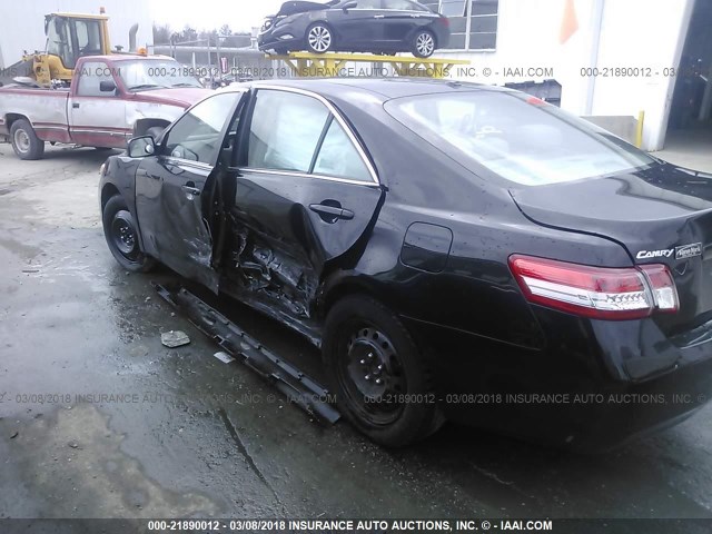 4T4BF3EK1BR202944 - 2011 TOYOTA CAMRY SE/LE/XLE BLACK photo 6