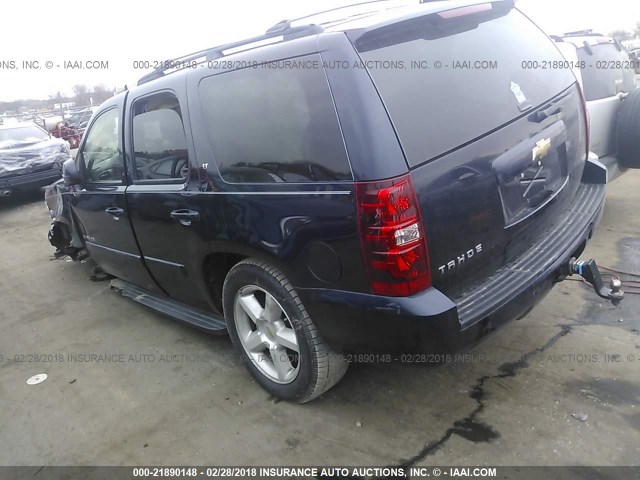 1GNFC13087J334842 - 2007 CHEVROLET TAHOE C1500 BLUE photo 3