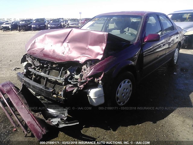 4T1BG22K3VU053379 - 1997 TOYOTA CAMRY CE/LE/XLE 栗色 照片 2