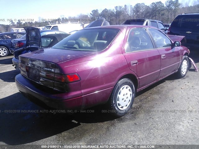 4T1BG22K3VU053379 - 1997 TOYOTA CAMRY CE/LE/XLE 栗色 照片 4