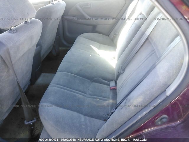 4T1BG22K3VU053379 - 1997 TOYOTA CAMRY CE/LE/XLE 栗色 照片 8