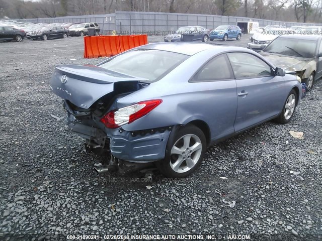 4T1CA30P77U114231 - 2007 TOYOTA CAMRY SOLARA SE/SLE ლურჯი ფოტო 4