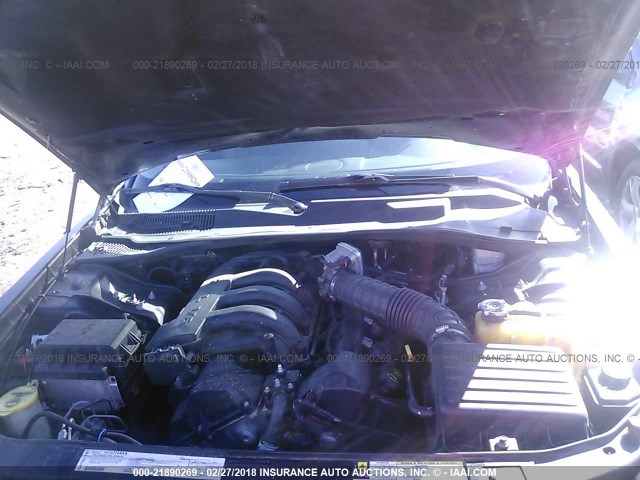2C3KA43R56H508500 - 2006 CHRYSLER 300 BLACK photo 10