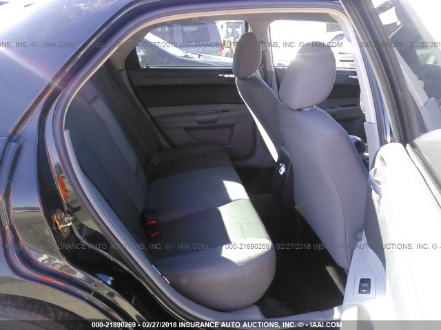2C3KA43R56H508500 - 2006 CHRYSLER 300 BLACK photo 8