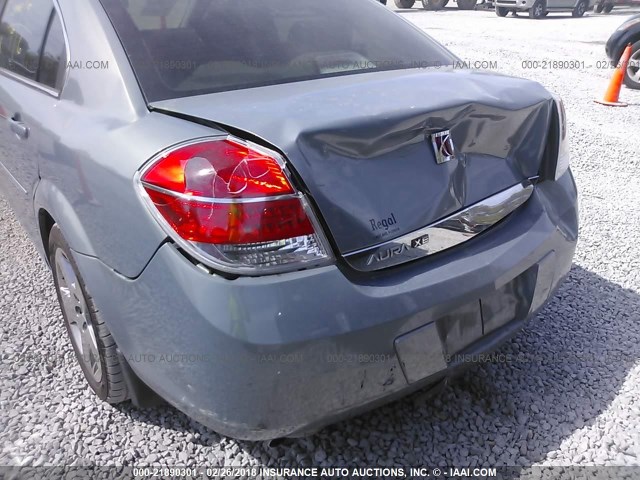 1G8ZS57B48F182861 - 2008 SATURN AURA XE Light Blue photo 6