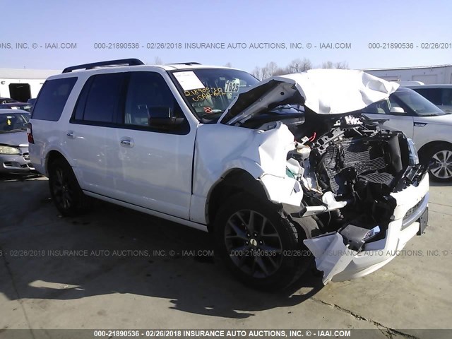 1FMJU2AT3HEA73032 - 2017 FORD EXPEDITION LIMITED WHITE photo 1