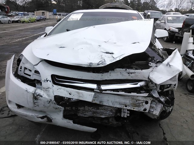 1G1ZC5EU3CF166773 - 2012 CHEVROLET MALIBU 1LT 白色 照片 6