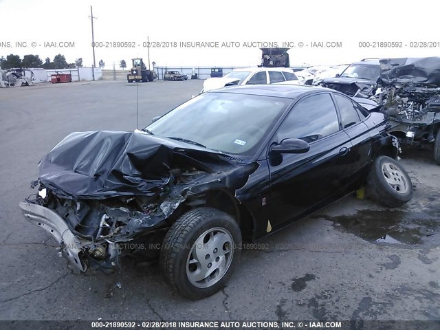 1G8ZY12792Z141920 - 2002 SATURN SC2 BLACK photo 6