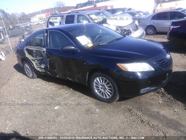 4T4BE46K08R037131 - 2008 TOYOTA CAMRY CE/LE/XLE/SE BLACK photo 1