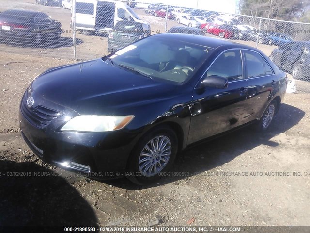 4T4BE46K08R037131 - 2008 TOYOTA CAMRY CE/LE/XLE/SE BLACK photo 2