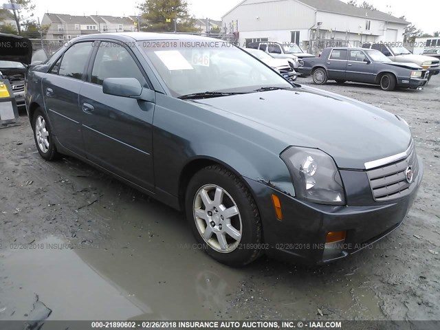 1G6DP567950179955 - 2005 CADILLAC CTS HI FEATURE V6 BLUE photo 1