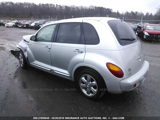 3C4FY58B44T239517 - 2004 CHRYSLER PT CRUISER TOURING SILVER photo 3