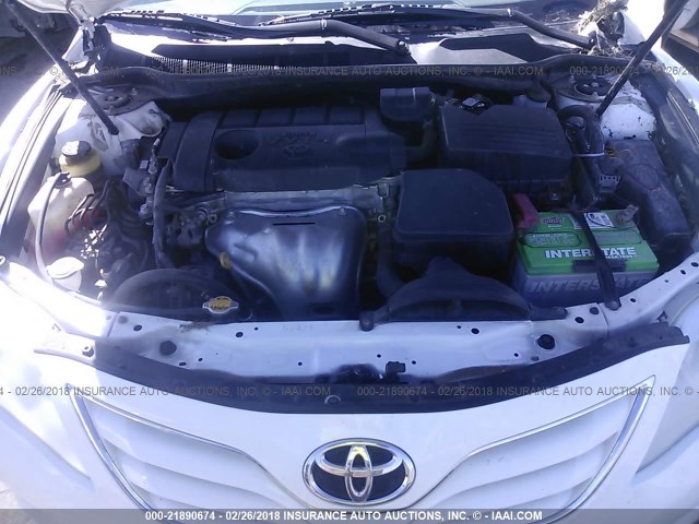 4T4BF3EK8BR214217 - 2011 TOYOTA CAMRY SE/LE/XLE 白色 照片 10