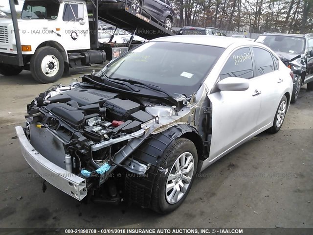 1N4AL3AP8GC216301 - 2016 NISSAN ALTIMA 2.5/S/SV/SL/SR SILVER photo 2