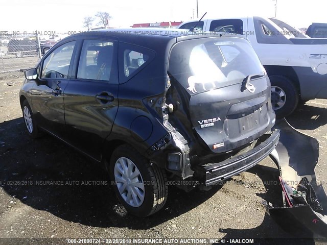 3N1CE2CPXFL362614 - 2015 NISSAN VERSA NOTE S/S PLUS/SV/SL/SR BLACK photo 3