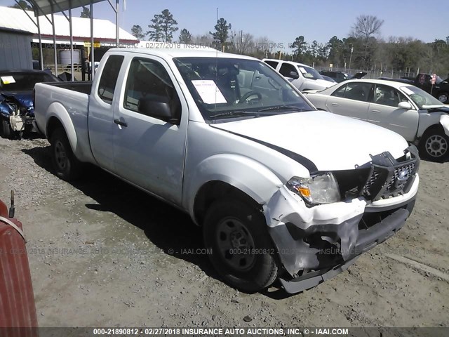 1N6BD0CT5CC409923 - 2012 NISSAN FRONTIER S/SV WHITE photo 1