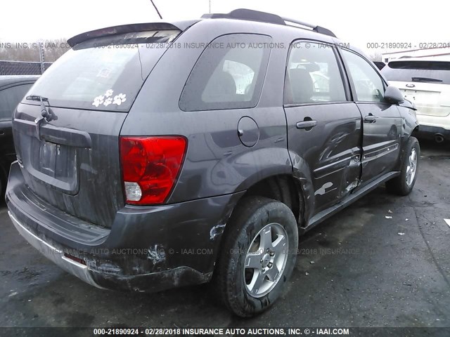 2CKDL33F586295148 - 2008 PONTIAC TORRENT BROWN photo 4