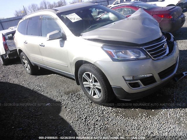 1GNKRHKD1GJ101007 - 2016 CHEVROLET TRAVERSE LT GRAY photo 1