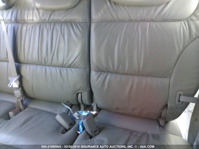 5FNRL387X6B121761 - 2006 HONDA ODYSSEY EXL ნაცრისფერი ფოტო 8